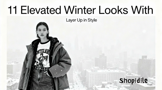 11 Elevated Winter Looks With Shopidile Tees