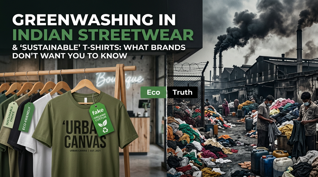Greenwashing in Indian Streetwear & "Sustainable" T-Shirts: What Brands Don't Want You to Know