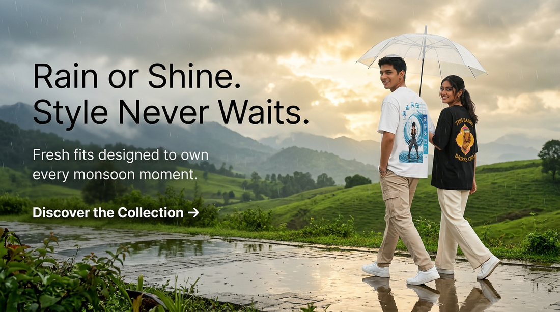 Monsoon-Proof Your Wardrobe: 7 T-Shirt Pairings That Work in Every Rainy Day Scenario