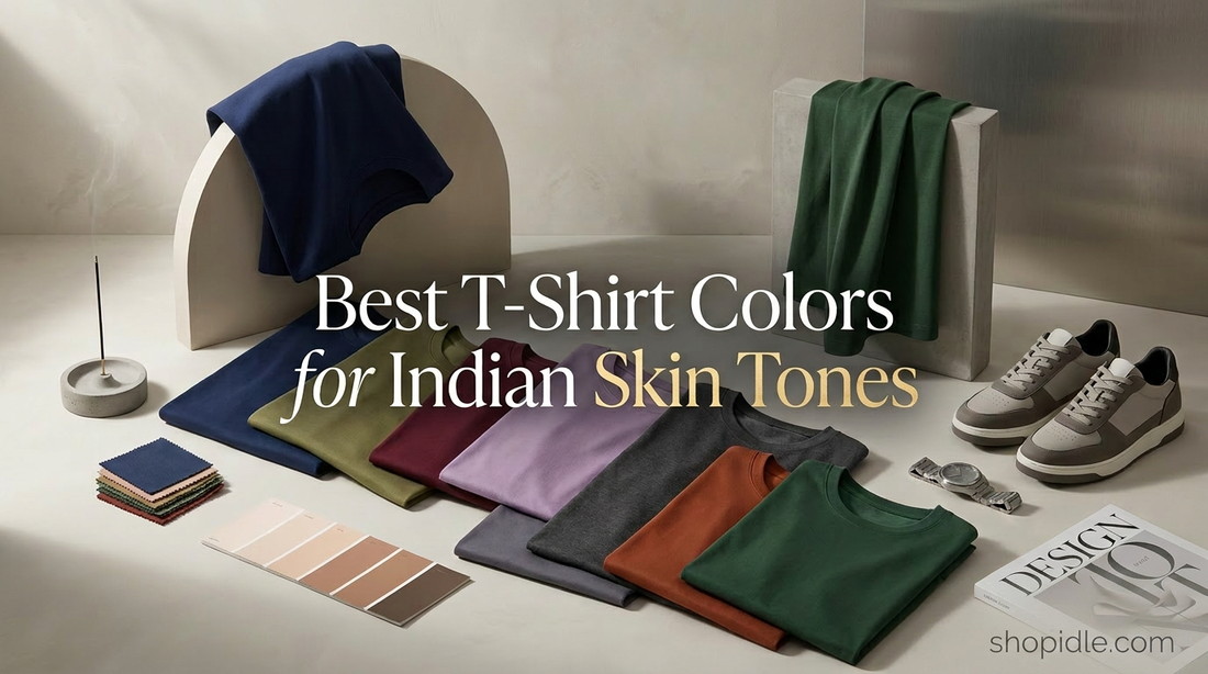 Best T-Shirt Colors for Indian Skin Tones&nbsp;