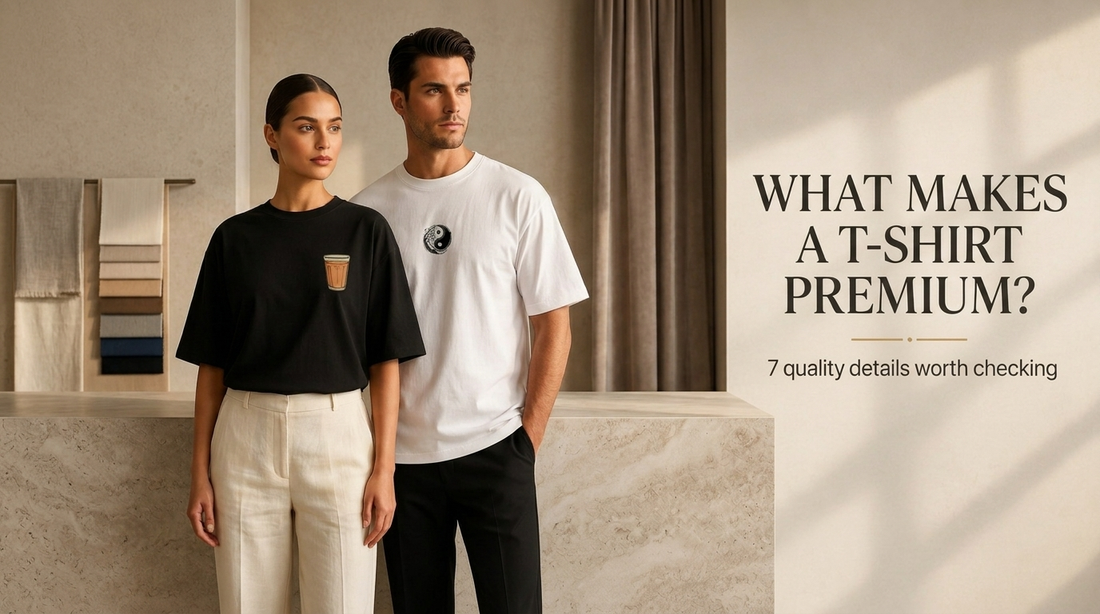 What Makes a T-Shirt "Premium"? 7 Quality Details Worth Checking
