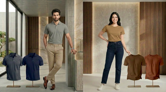 Polo T-Shirt vs Round Neck T-Shirt: Which One Should You Wear Based on Weather, Season, and Occasion?