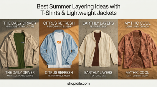 Best Summer Layering Ideas with T-Shirts &amp; Lightweight Jackets