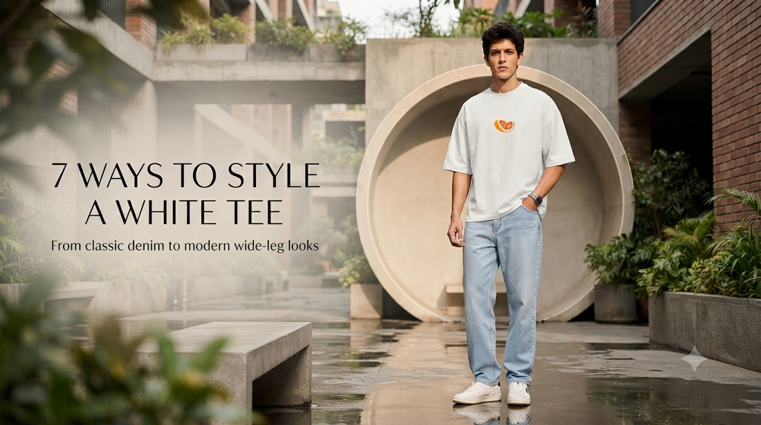 7 Best Bottom-Wear Combinations for White T-Shirts