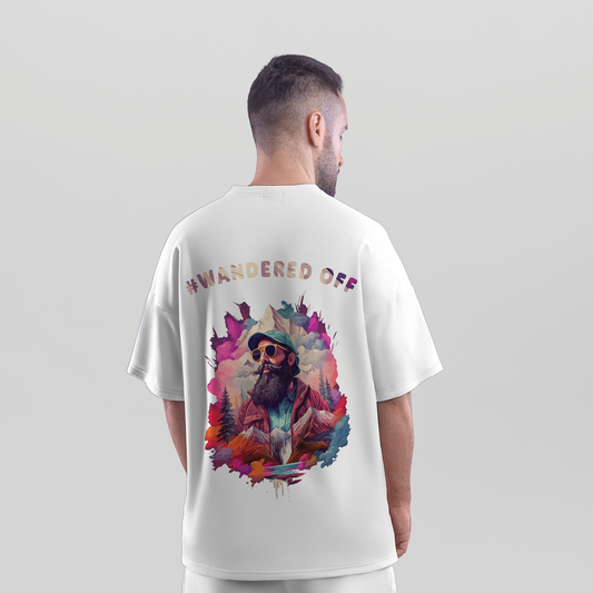 Unisex Oversized Bohemia Graphic Printed T-Shirt
