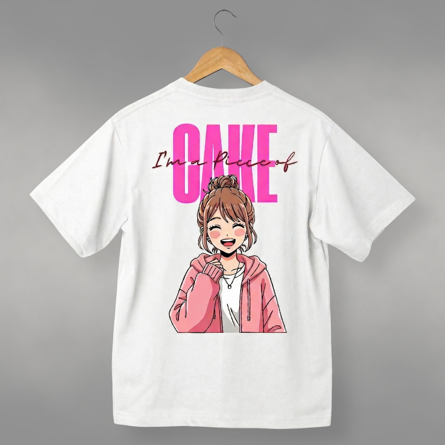 Women's oversized Piece of Cake T-shirt